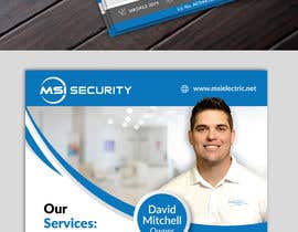 #45 for Draft a sales flyer for MSI Security by ssandaruwan84