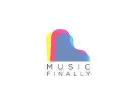 #82 pёr create a little square logo for a music online stream called MUSIC FINALLY nga tishan9