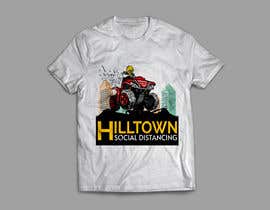 #94 para Hilltown Covid TShirt por mongmong09