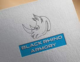 #53 dla Need logo for new company Black Rhino Armory przez ShahanzSathi