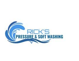 nº 33 pour I need a logo created for a pressure/soft washing business, it just needs to read “ Ricks Pressure &amp; Soft Washing” and you can add a photo of a character spraying a house par Hshakil320 