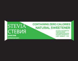 #186 for Correction of the logo, Design of a small packet – sachet and Design of a sachet box for Stevia product by DesignInverter