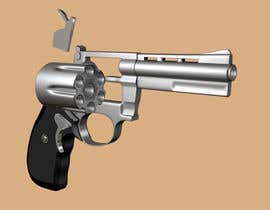 #32 para 3d Silver gun design de chonoman64