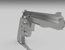 #16 para 3d Silver gun design de teodorsava
