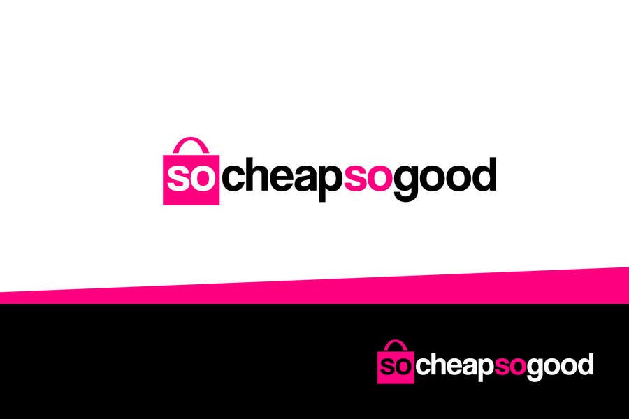 Kilpailutyö #70 kilpailussa                                                 Logo Design for socheapsogood.com
                                            