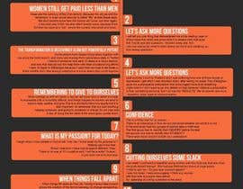 nº 4 pour Design An Infographic of  a list of 11 Things based on a blogpost par akram1293 