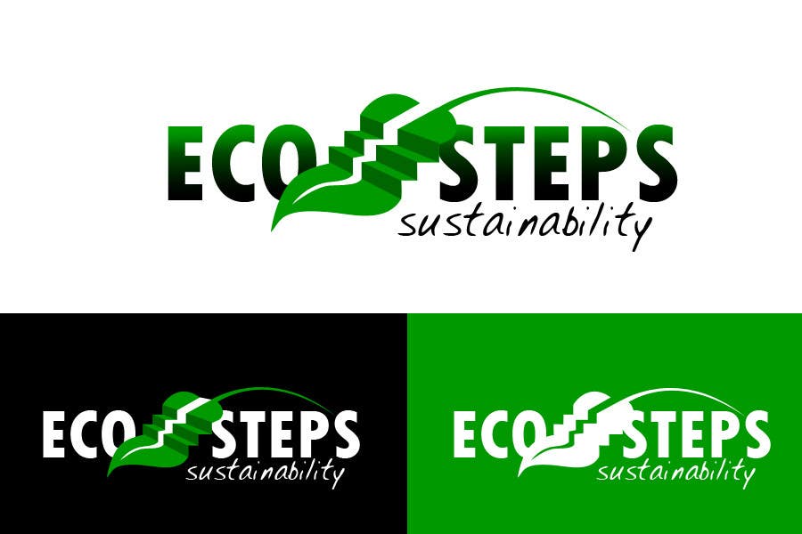 Wasilisho la Shindano #625 la                                                 Logo Design for EcoSteps
                                            