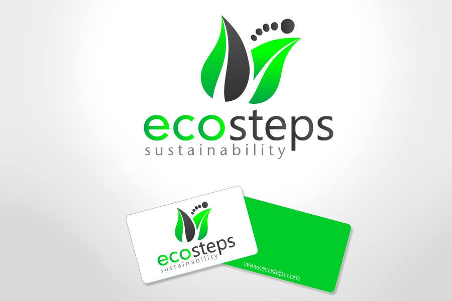 Wasilisho la Shindano #702 la                                                 Logo Design for EcoSteps
                                            