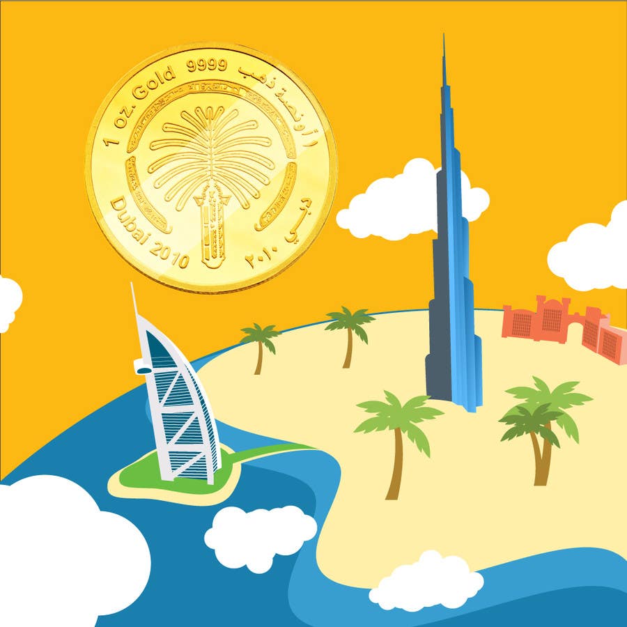Participación en el concurso Nro.19 para                                                 Design a Banner for Dubai gold application
                                            