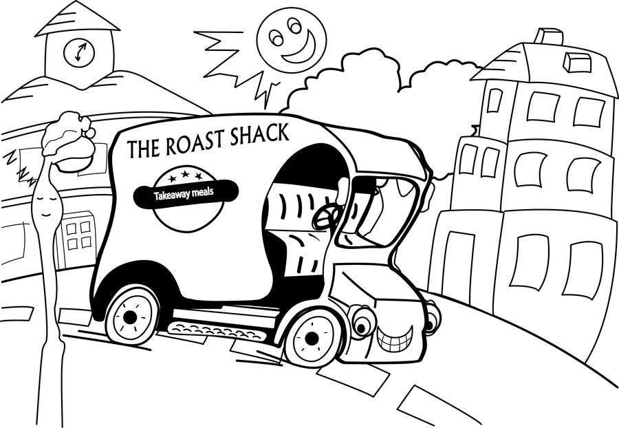 Intrarea #32 pentru concursul „                                                Illistrate a cartoon version of our promo car - Kids Colouring in Competition
                                            ”