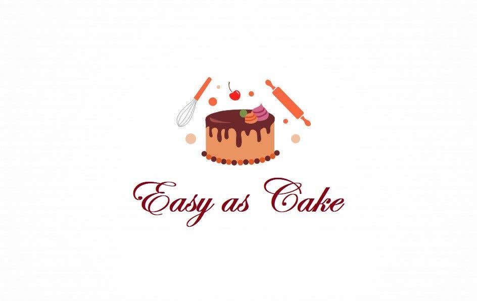 Entri Kontes #252 untuk                                                Logo design Easy as Cake
                                            
