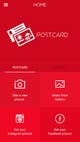 Miniatura de participación en el concurso Nro.7 para                                                     Design a Postcard app mockup
                                                