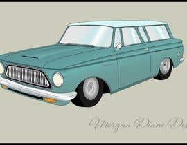 #10 dla Rendering:  1963 Rambler American 2 Door Station Wagon przez mdaniels10