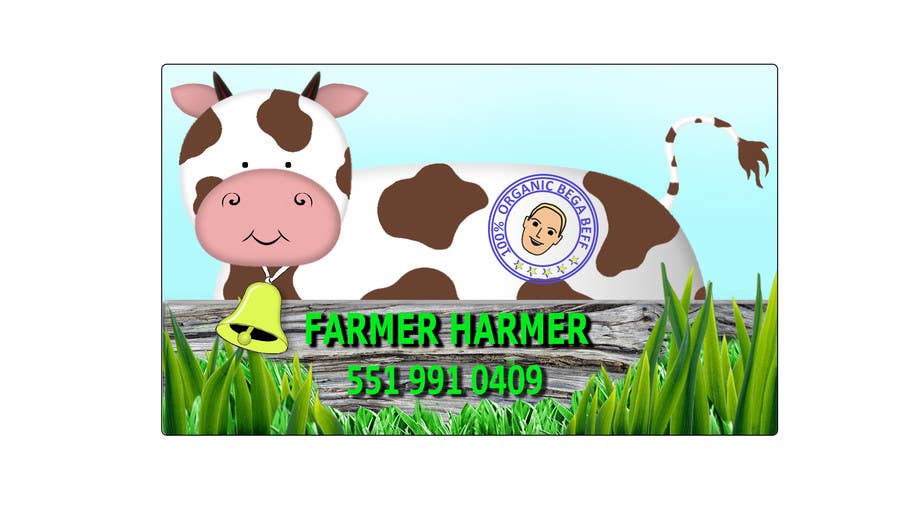 Proposition n°21 du concours                                                 Logo Design for Farmer Harmer Grass Fed Beef
                                            