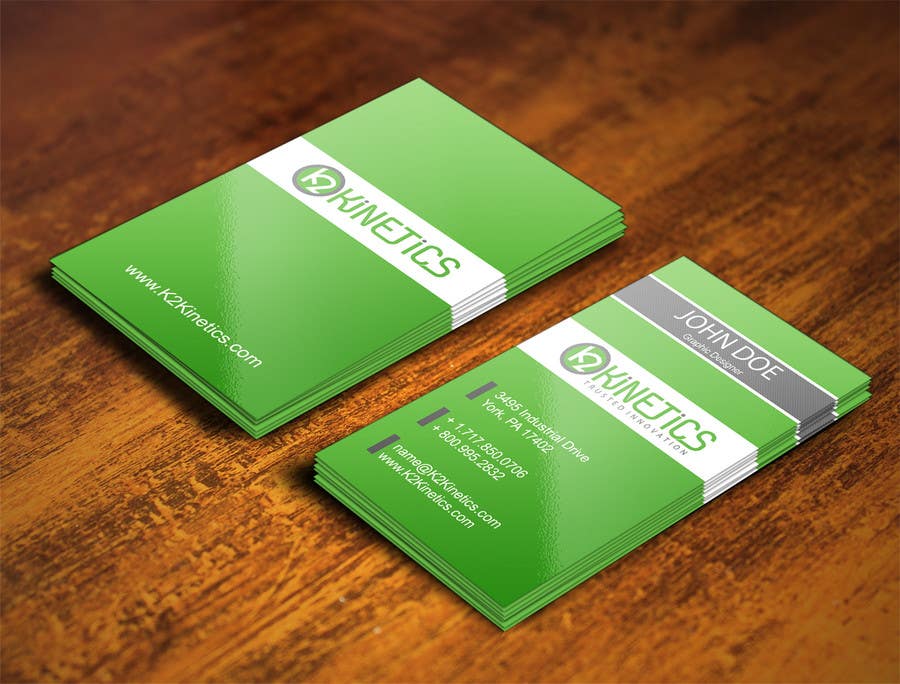 Contest Entry #330 for                                                 Design some Business Cards for K2 Kinetics
                                            