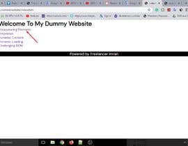 #2 for Flask: Create dummy website for automation testing (in Docker) by freelancerimran0