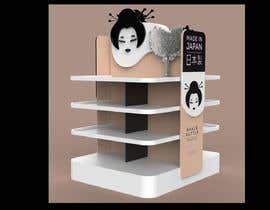 #30 for Design a counter floor display for Japanese hair care products. by Ilmarcolino