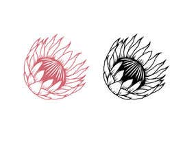 #263 para I need an artist to create an icon of a King Protea Flower for a logo de Bhavesh57
