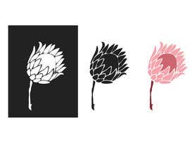 #56 para I need an artist to create an icon of a King Protea Flower for a logo de shafeeqkv