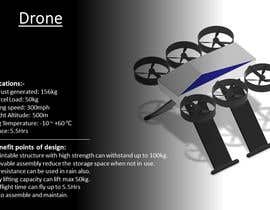 #5 for Drone for cargo purposes by srinu21sri