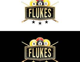 #73 for Logo design for a snooker club called FLUKES by umdesignage