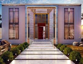 #45 for Villa Modern Front View by matheusmercoli