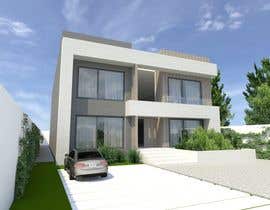 #43 for Villa Modern Front View by tommyguarda