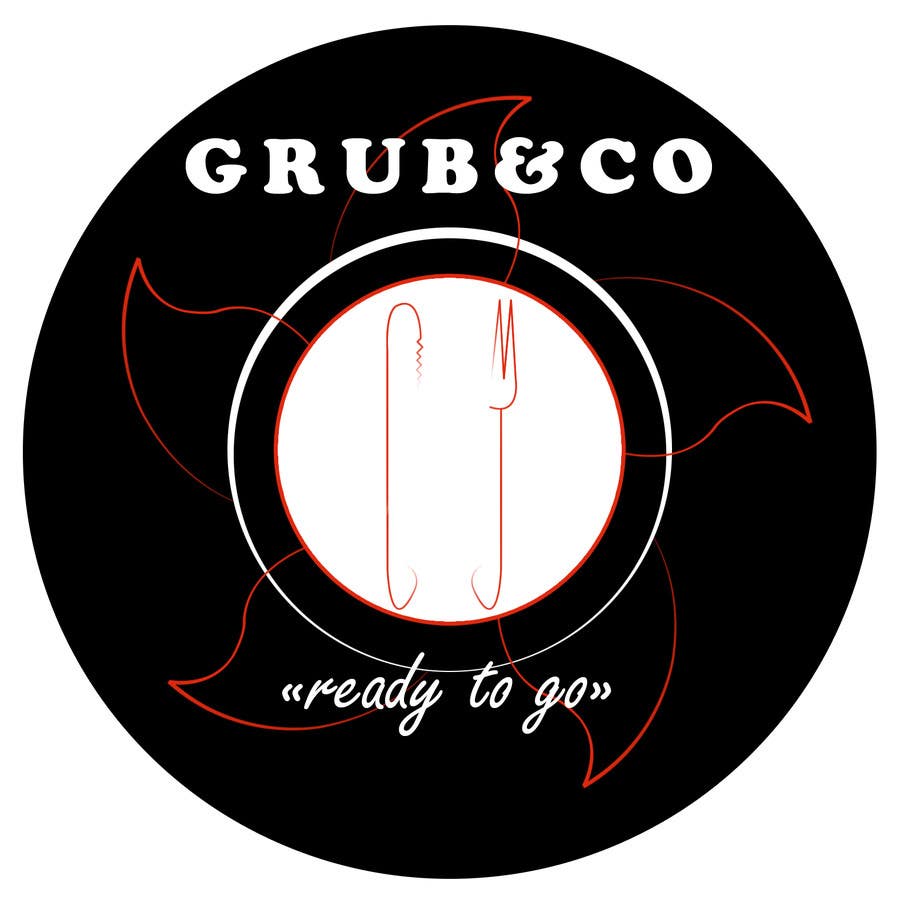 Intrarea #5 pentru concursul „                                                Design a Logo and packaging sleeve for "GRUB & CO"
                                            ”