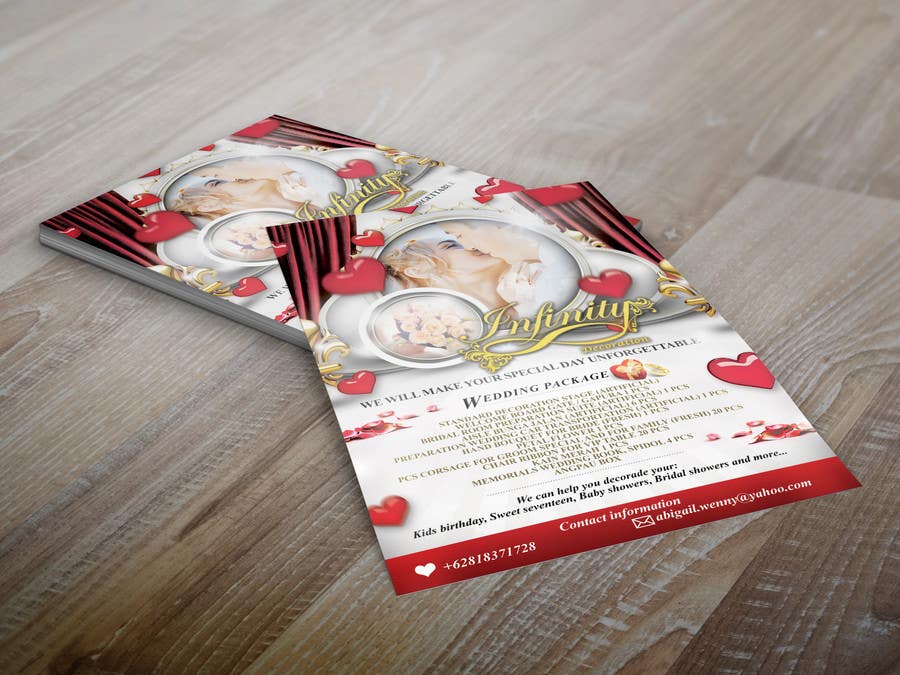 Entri Kontes #5 untuk                                                Design a Flyer for Wedding and Party consultants
                                            
