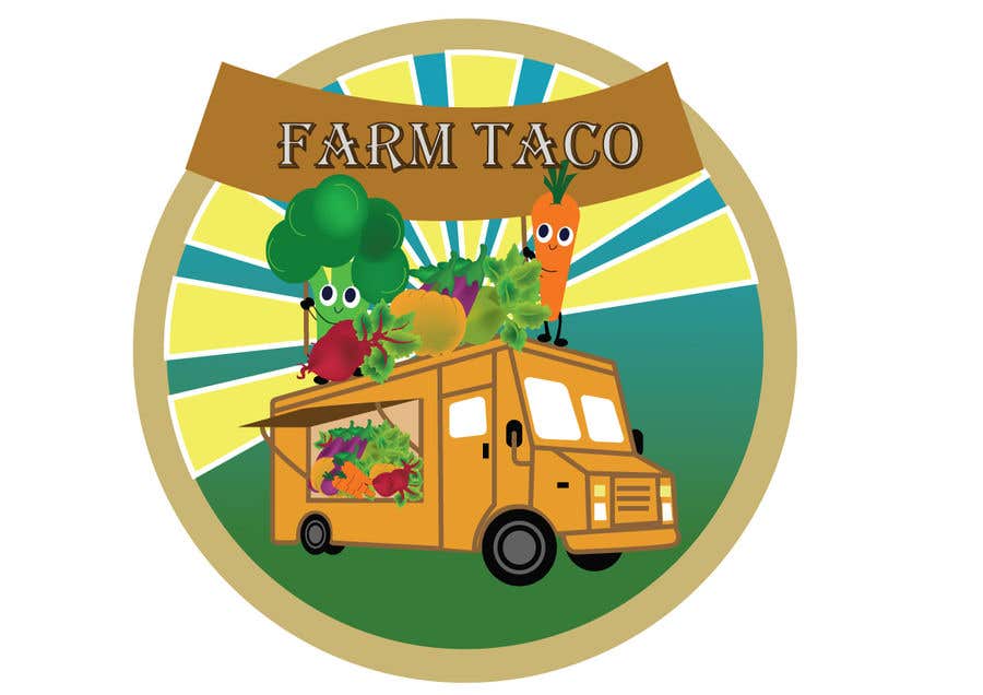 #298. pályamű a(z)                                                  Farm Taco Logo
                                             versenyre