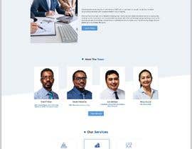 #18 untuk Accountant Website - Homepage Design Mockup - Desktop Only oleh Davente