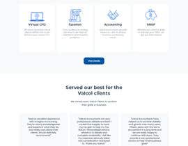 #48 untuk Accountant Website - Homepage Design Mockup - Desktop Only oleh jeremyperwira