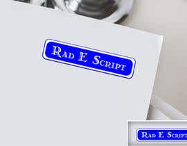 #15 untuk Need logo for Rad E Script oleh QueryInfotech