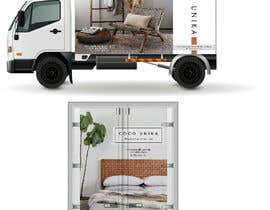 Nambari 11 ya Trailer wrap design for Online Furniture store na Naviita95