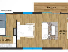 #58 para Redesign bedroom por mHossain99