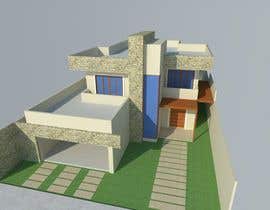 #6 para House facade modern redesign de AliElGindy