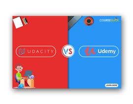 #65 for Banner Design for Blog Page (Udemy vs Udacity) - CourseDuck.com by Farhatulhasan