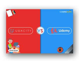 #67 for Banner Design for Blog Page (Udemy vs Udacity) - CourseDuck.com by Farhatulhasan