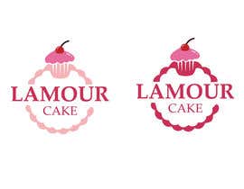 #42 za Hello! 
I need a simple loggo for my Cake shop
Name is : Lamour Cake
Color are : baby pink , baby blue od tushar059