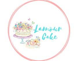 #45 za Hello! 
I need a simple loggo for my Cake shop
Name is : Lamour Cake
Color are : baby pink , baby blue od NurAthilah