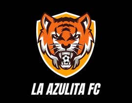 #5 for i need a team logo. for soccer. LA AZULITA FC  white outline. blue and black main colors.   i need to know the name of yhe font used by Fiziaziz
