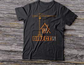 #39 for Design A construction oriented T-shirt design from our company logo by miltonbhowmik1