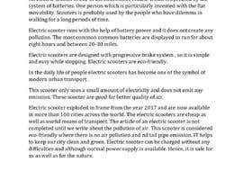 #25 for Electric Scooter Article by sanjay0207