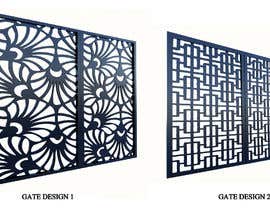 #31 for x2 Metal gate Design DWG or DXF Cad file by paulsyril