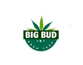 #235 for Design a cool , catchy,  logo for out grow tubs that grows BIG BUDS. Eye catching logo by shahnewajefte2