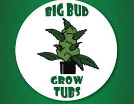 #259 for Design a cool , catchy,  logo for out grow tubs that grows BIG BUDS. Eye catching logo by ZeinaMDesign