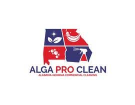 #46 for Logo design for janitorial service.  It will be “ALGA Pro Clean” red white and blue with outline of the states alabama and Georgia (I attached an example”. The tag line will be “Alabama-Georgia Commercial Cleaning” by mindreader656871