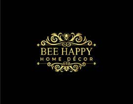 #100 per Company Name:  Bee Happy Home
 
Description: Home Décor sales.
 
Items sold:  Home furnishings, décor, accessories, gifts and more
 
Would like a logo that would be more of an antique design with a bee and shaped round. da Rakibul0696