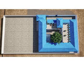 #20 για exterior 3d design for a villa with a courtyard από cgjr96