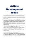 #26 cho Article development Ideas - Reading interest to be improved bởi Suryasugano6